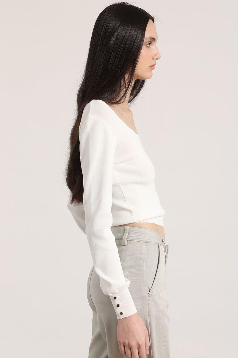 Pantalón palazzo liola mujer gris-3