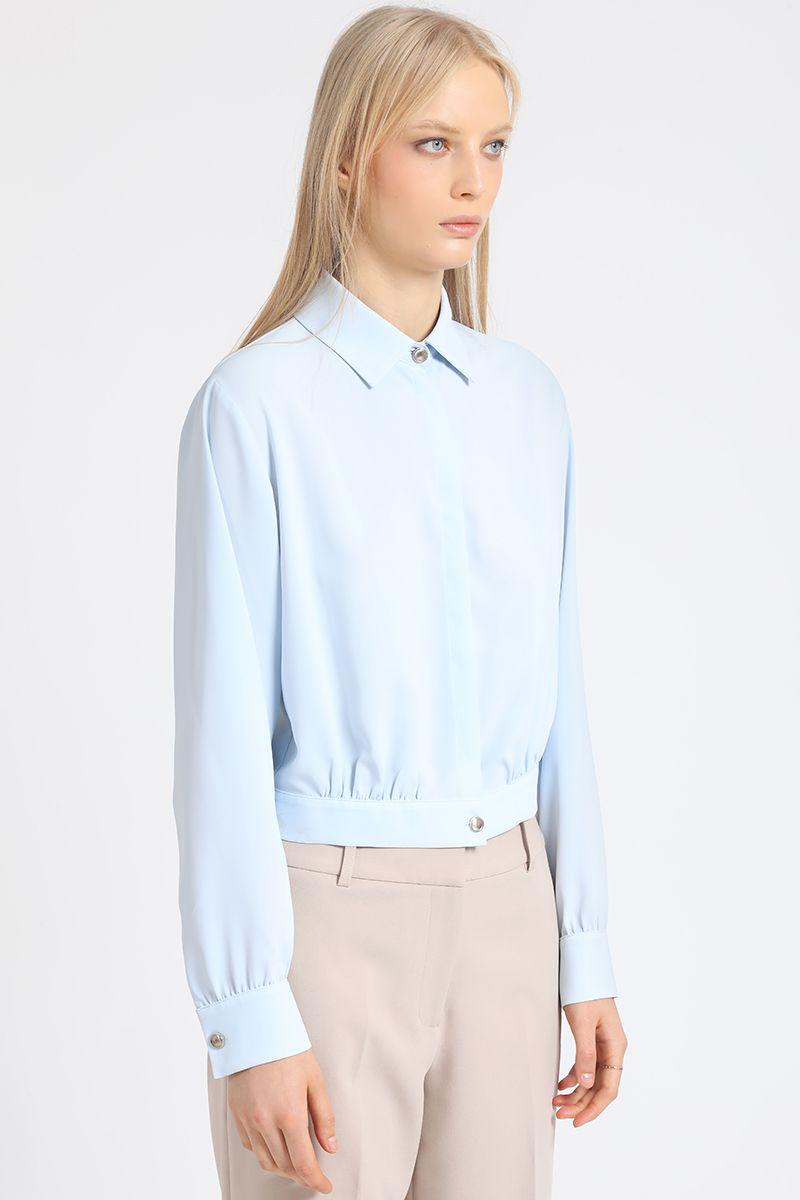 Blusa Crop, Celeste Liola-2