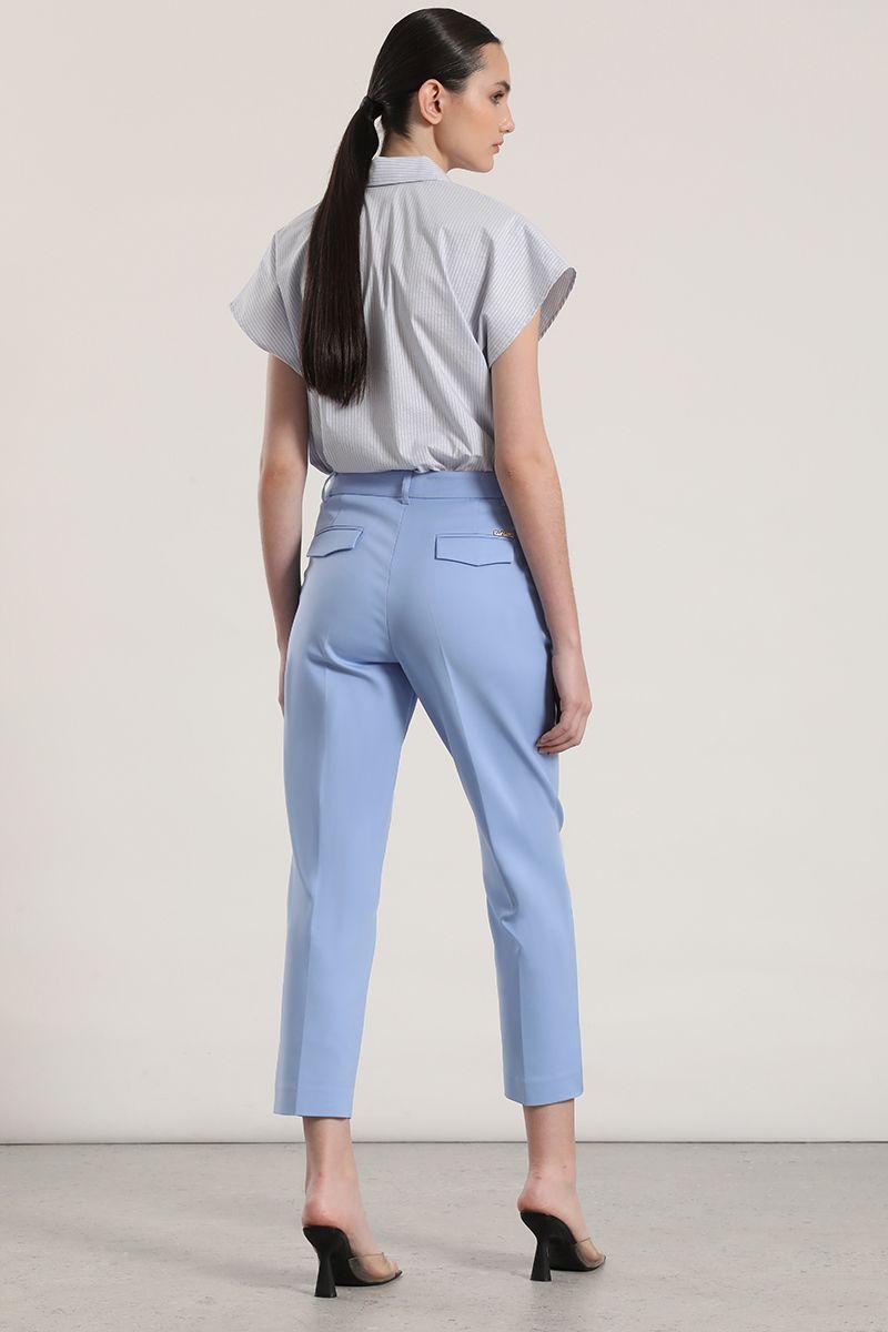 Pantalón sastre liola mujer celeste-5