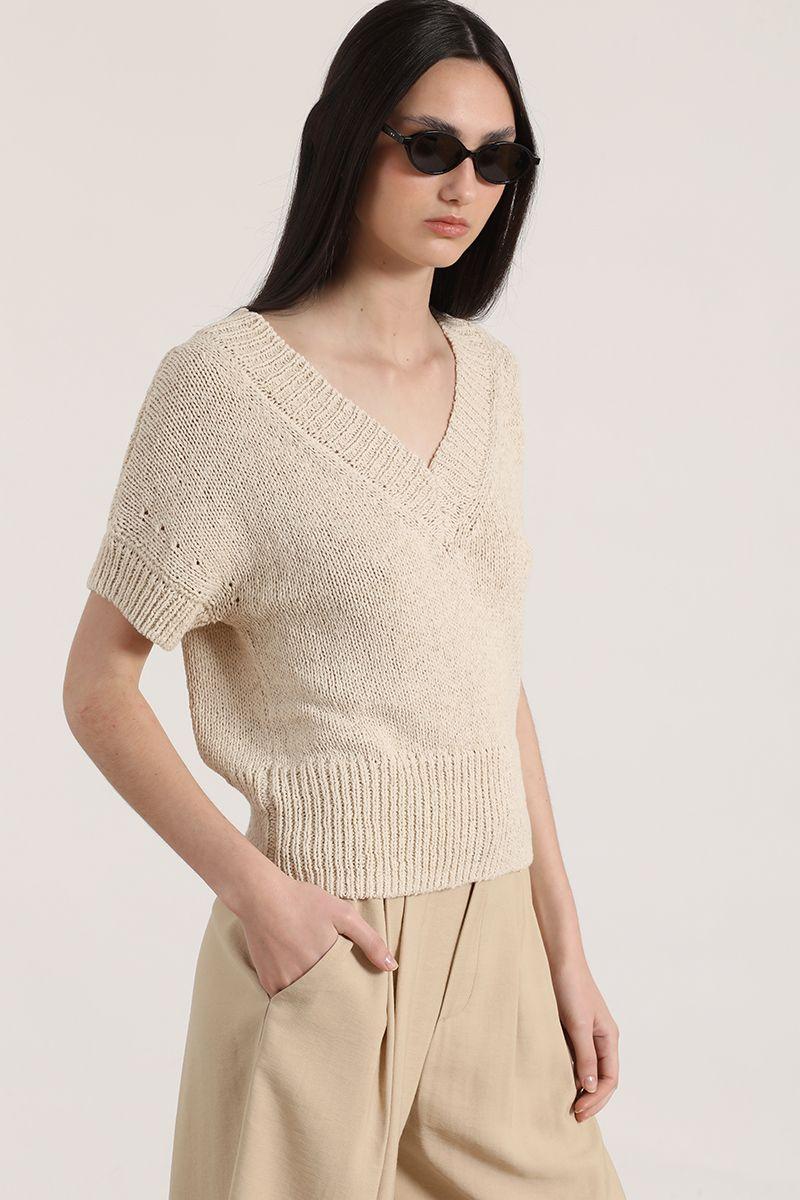 Tejido trenzado Liola mujer crudo-2