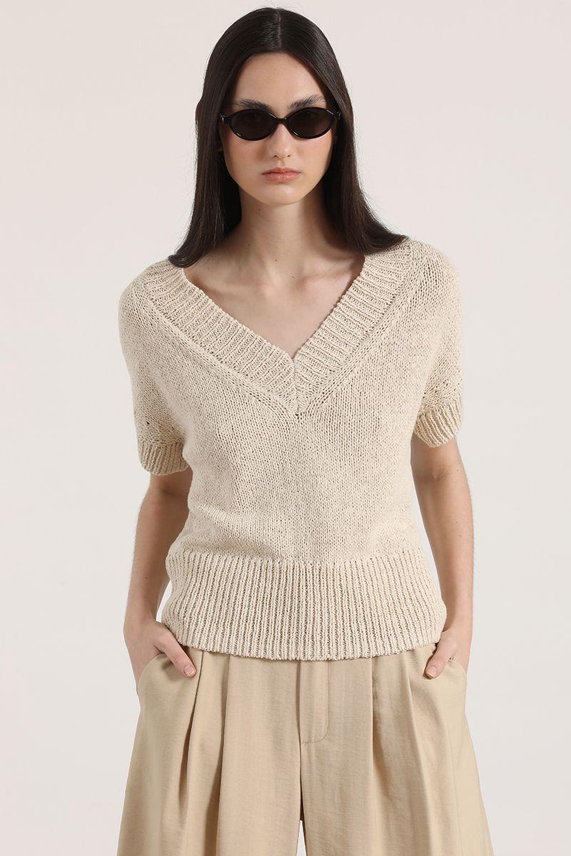 Tejido trenzado Liola mujer crudo-4