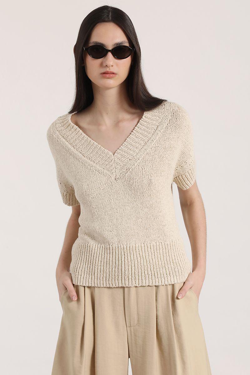 Tejido trenzado Liola mujer crudo-6