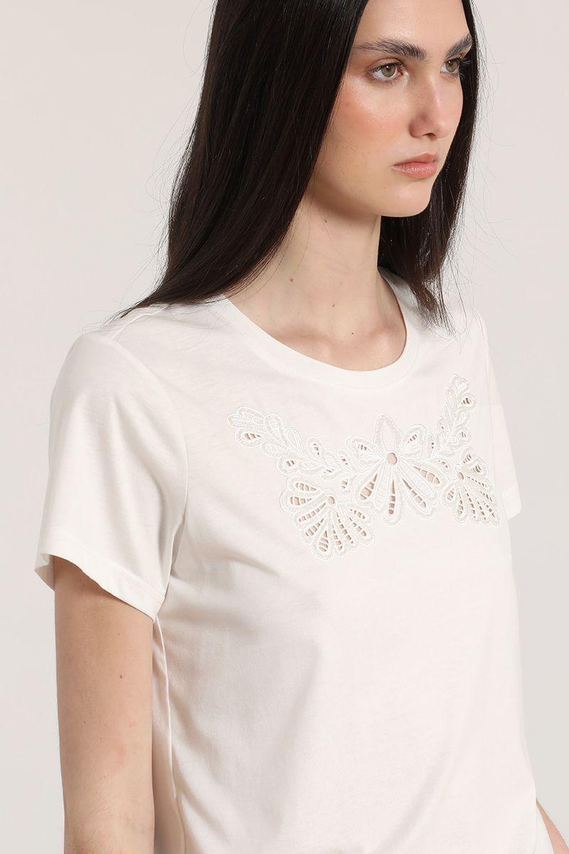 Polera con bordados liola mujer crudo-3