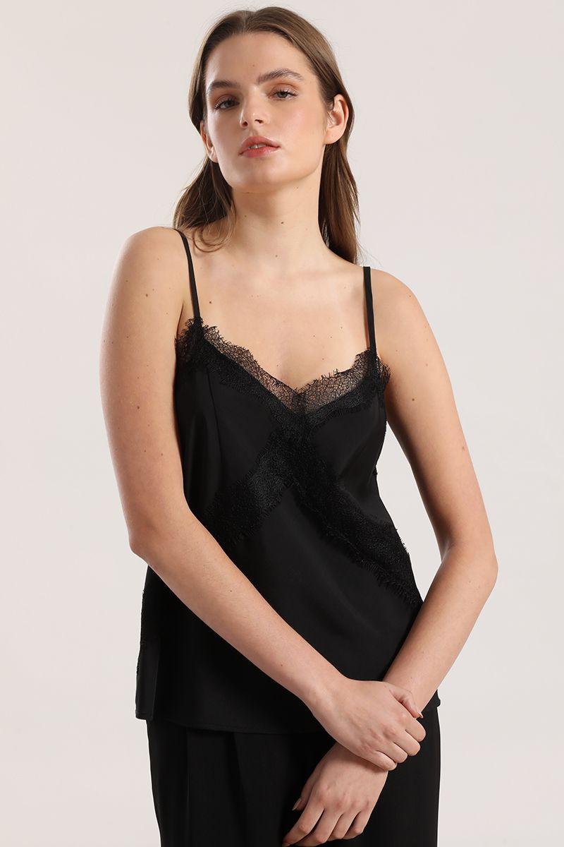 Top lencero Liola mujer negro-2