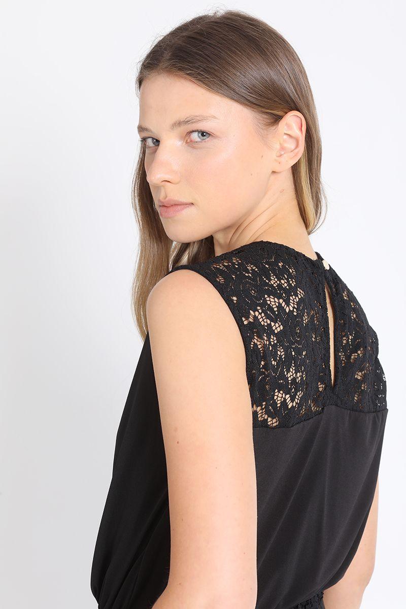 Enterito Encaje Negro Liola-4