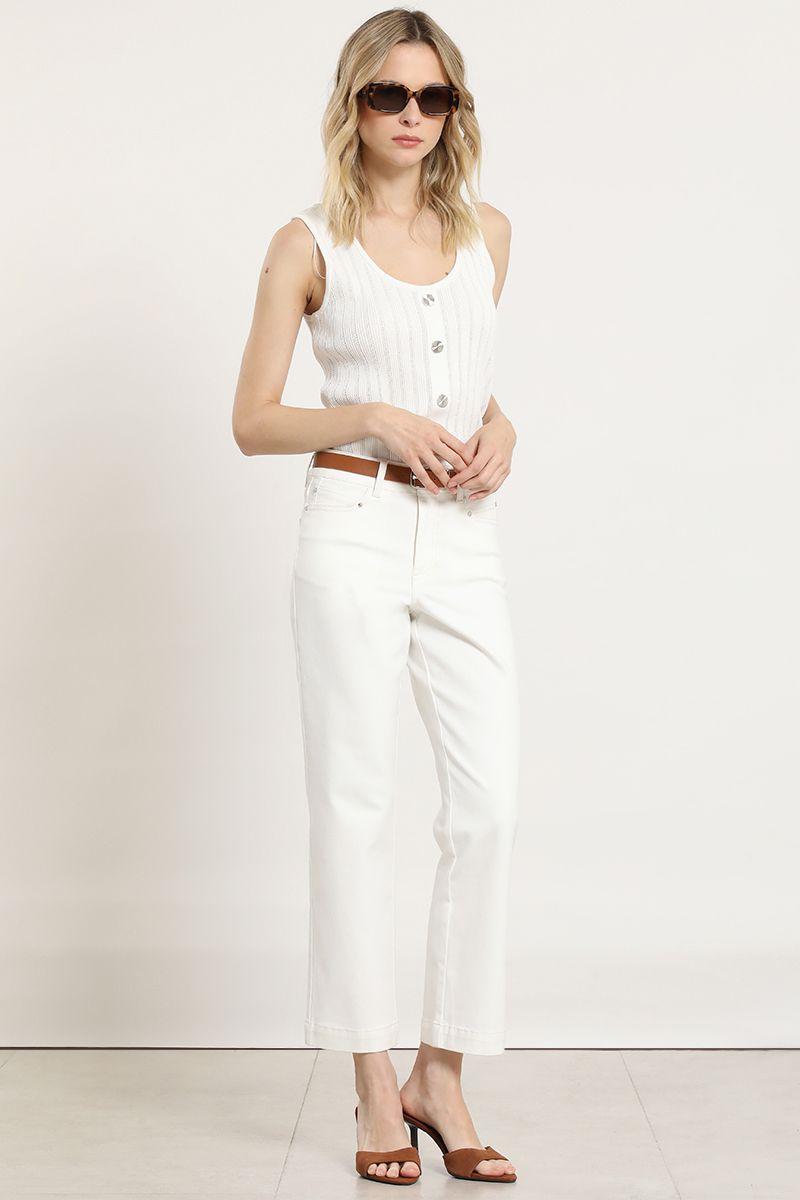 Jeans color, slim, crudo Liola-4