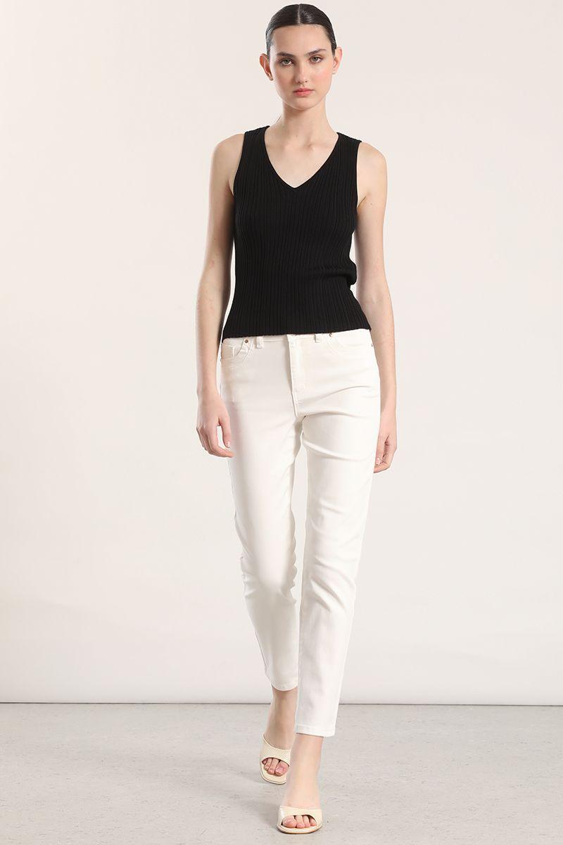 Top tejido lurex Liola mujer negro-3