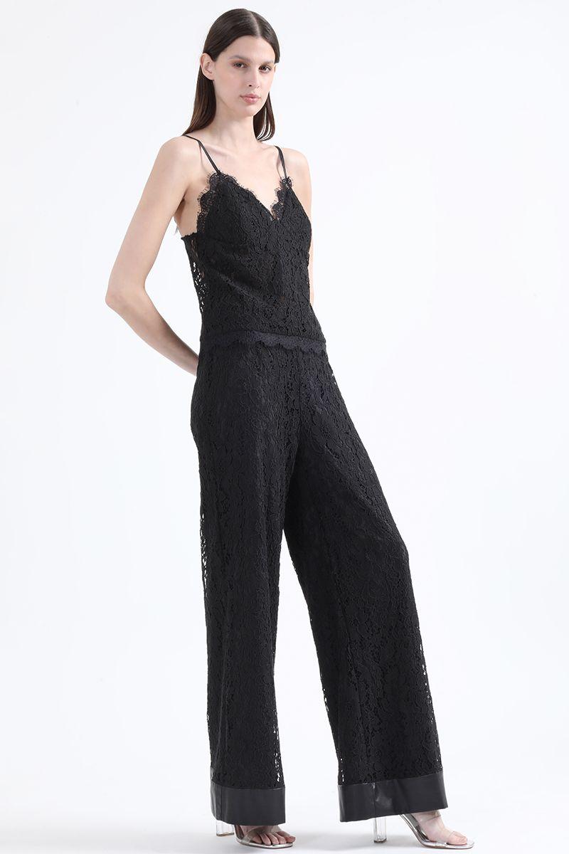 Top Encaje, Negro Liola-1