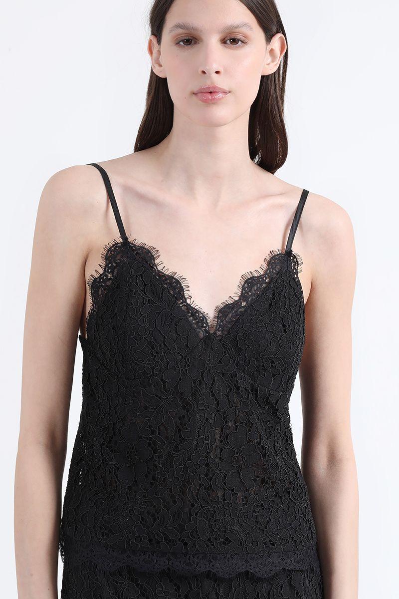 Top Encaje, Negro Liola-5