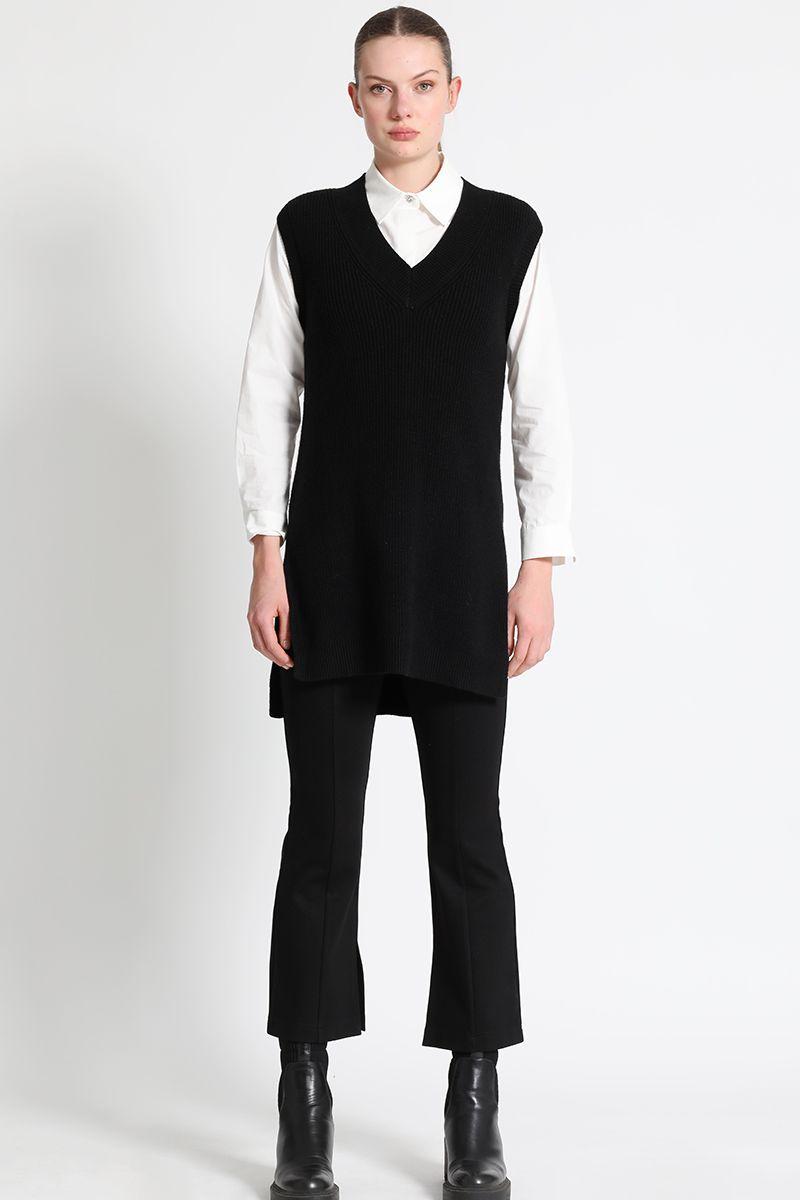 Jersey Largo Negro Liola-1