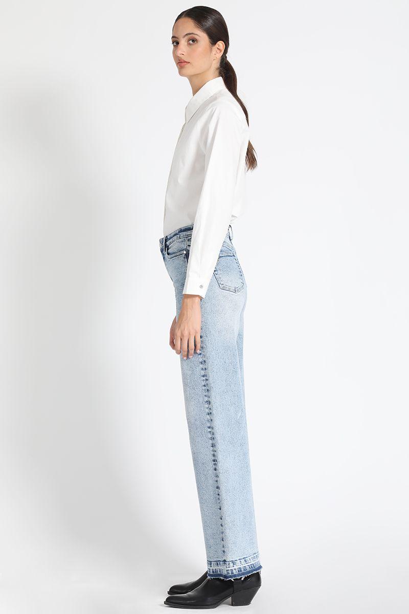 Jeans Palazzo Tiro Medio Celeste Liola-2