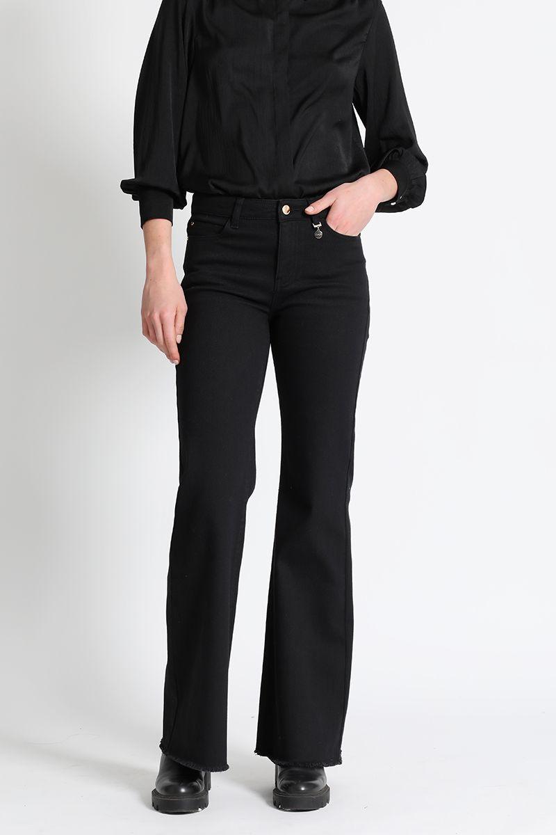 Jeans Palazzo Tiro Medio Liola-0