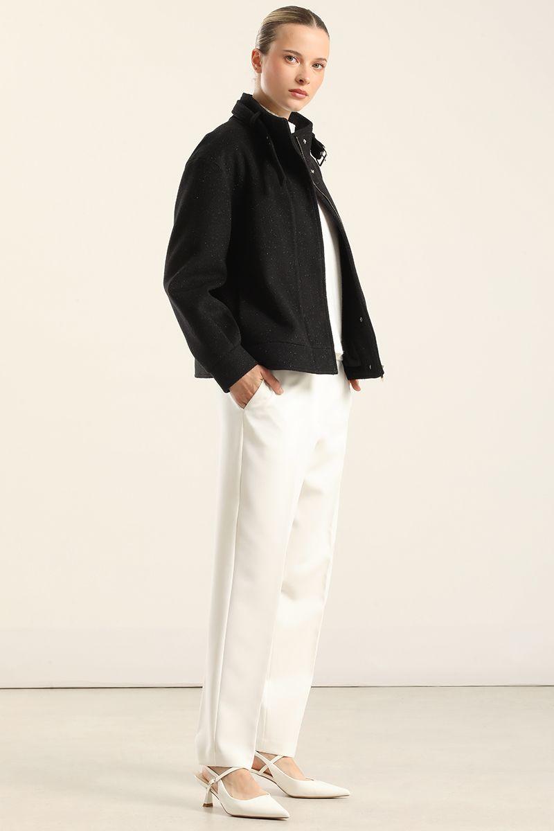 Chaqueta Bomber, Muflon Fantasia Negro Liola-4