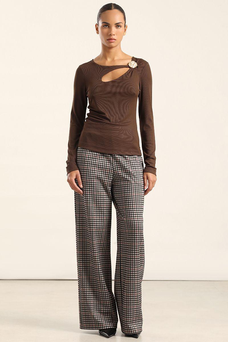 Top Herraje Metal, Cut Out, Chocolate Liola-5