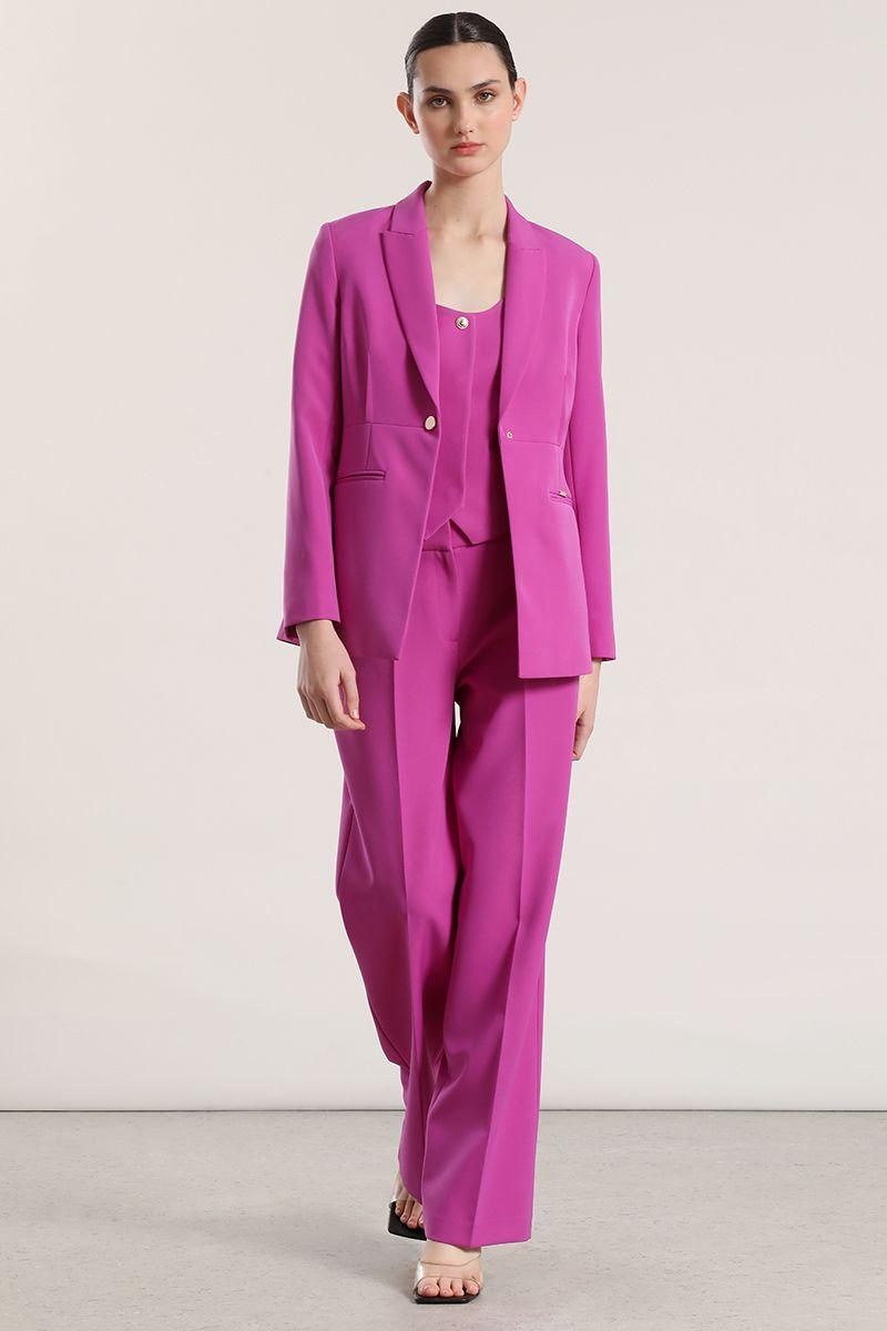 Blazer entallado Liola mujer violeta-1