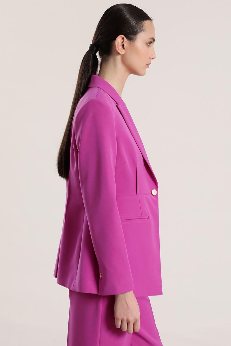 Blazer entallado Liola mujer violeta-5