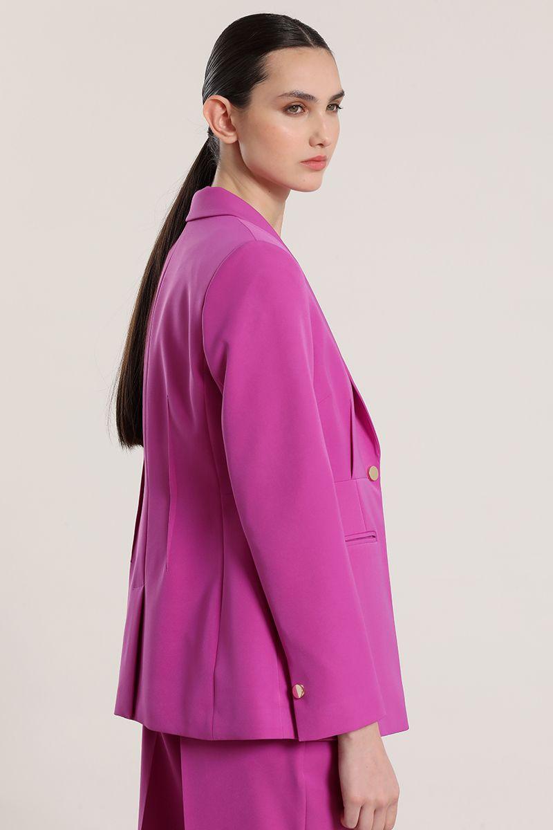 Blazer entallado Liola mujer violeta-7