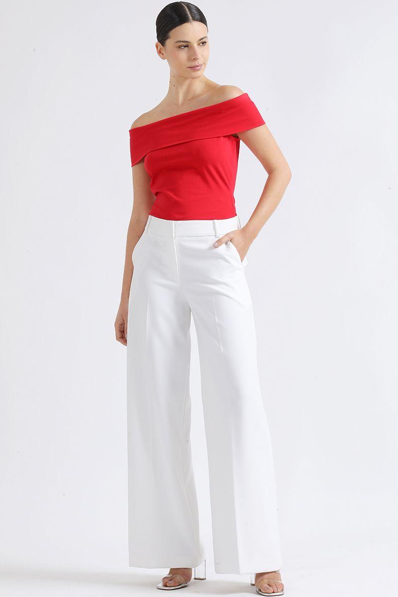 Top Hombros Descubiertos, Rojo Liola-1