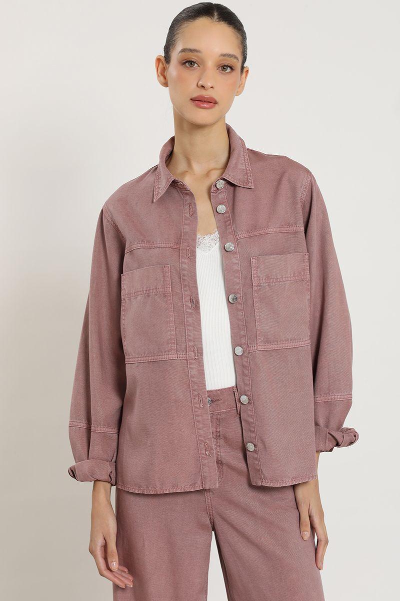 Chaqueta lyocell lino, rubor Liola-0