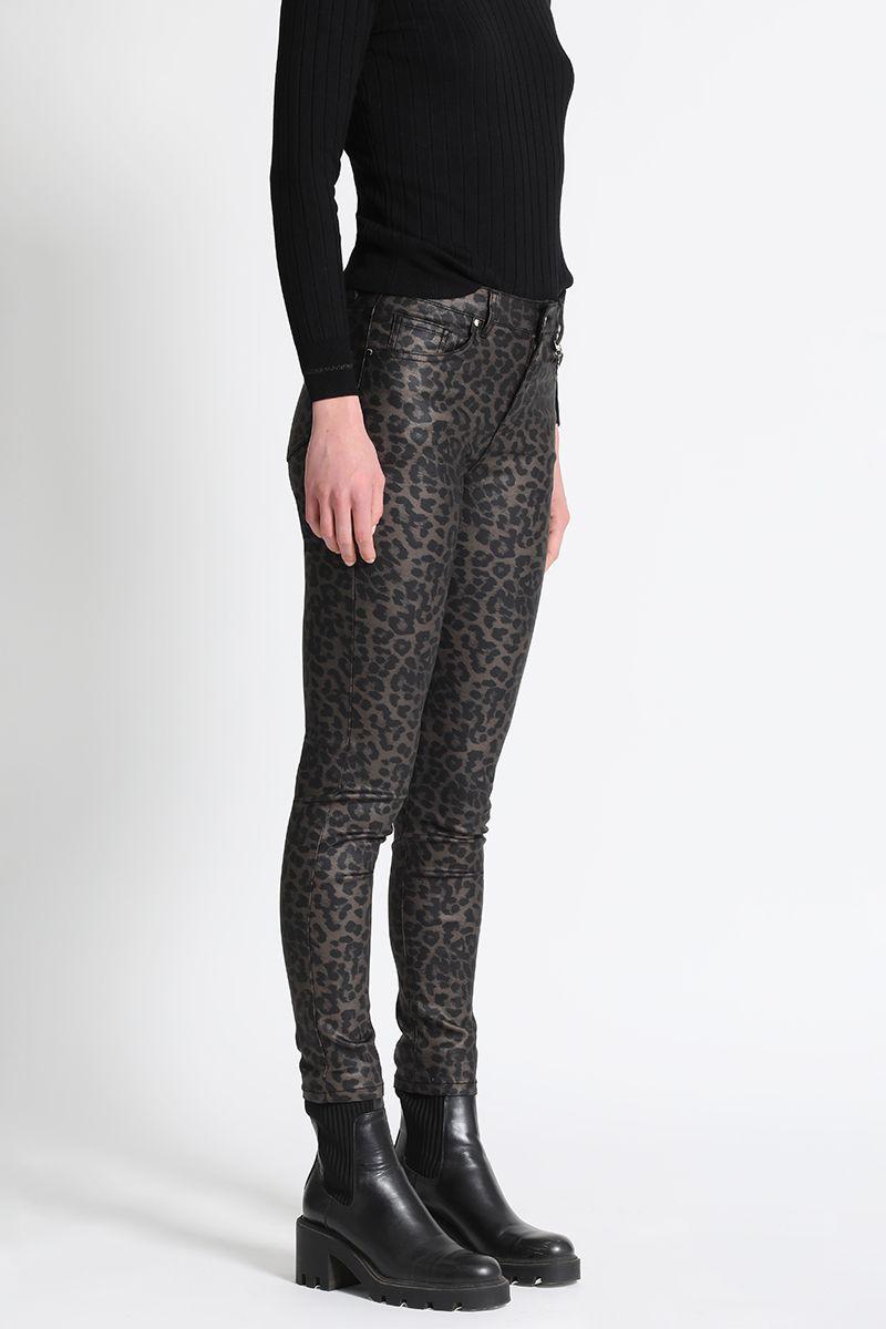 Jeans Mujer Skinny Negro Liola-1