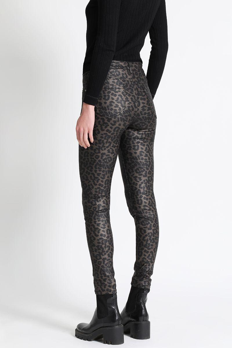 Jeans Mujer Skinny Negro Liola-3