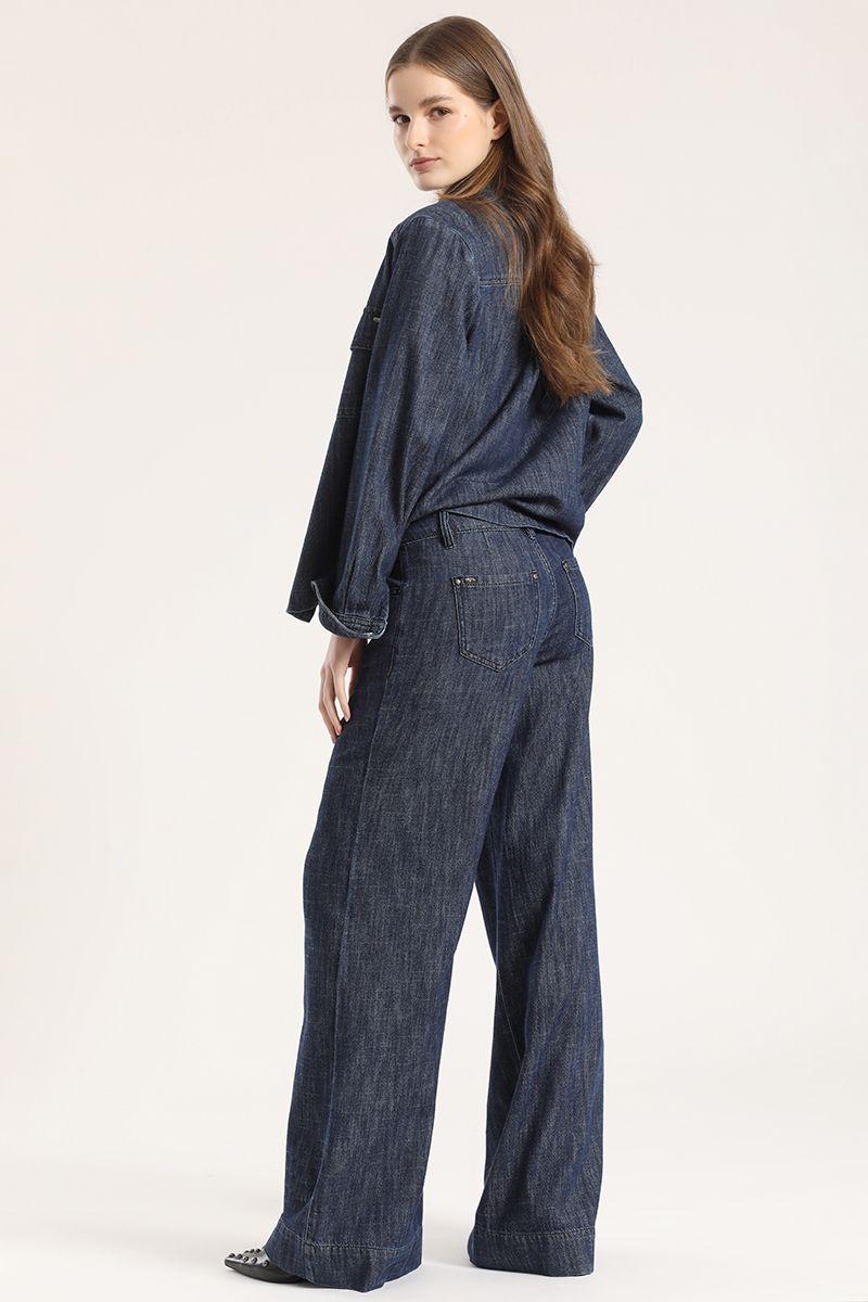 Jeans palazzo Liola mujer azul-3