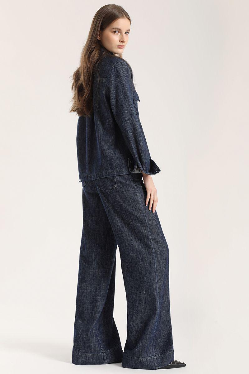 Jeans palazzo Liola mujer azul-5