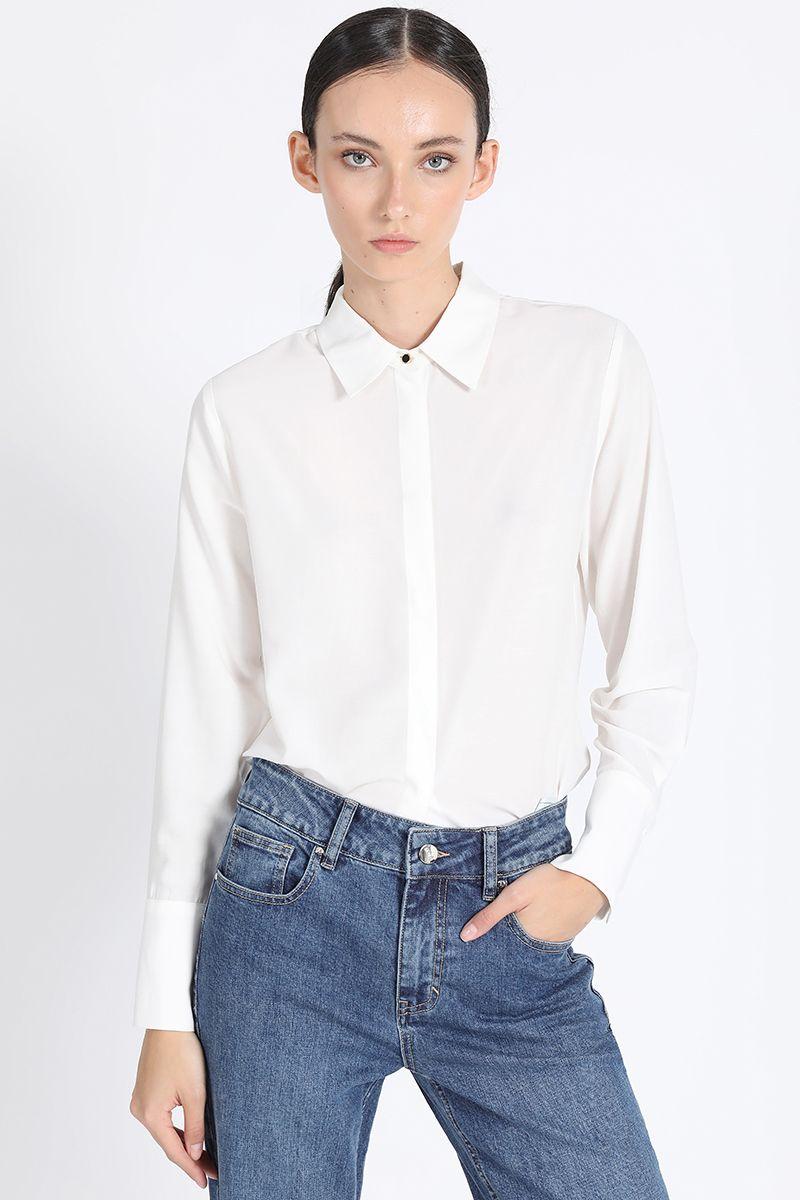 Camisa Basica, Crudo Liola-0