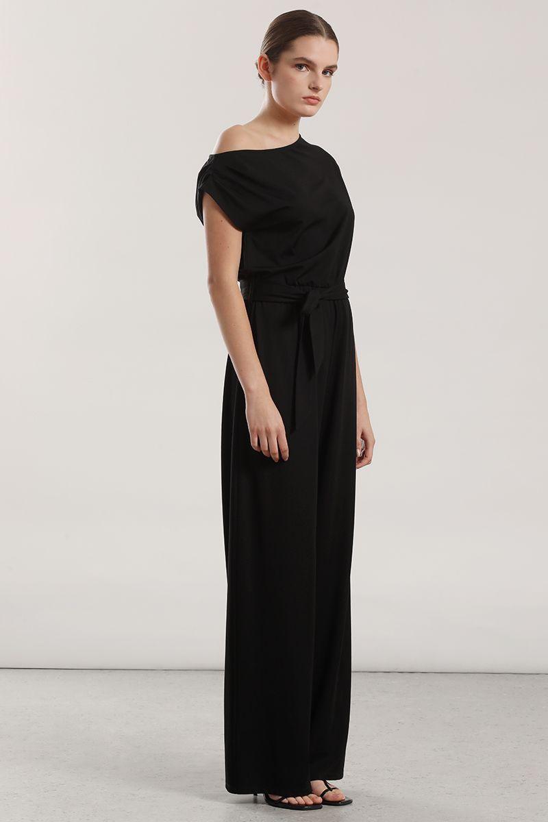 Enterito recto mujer Liola negro-0