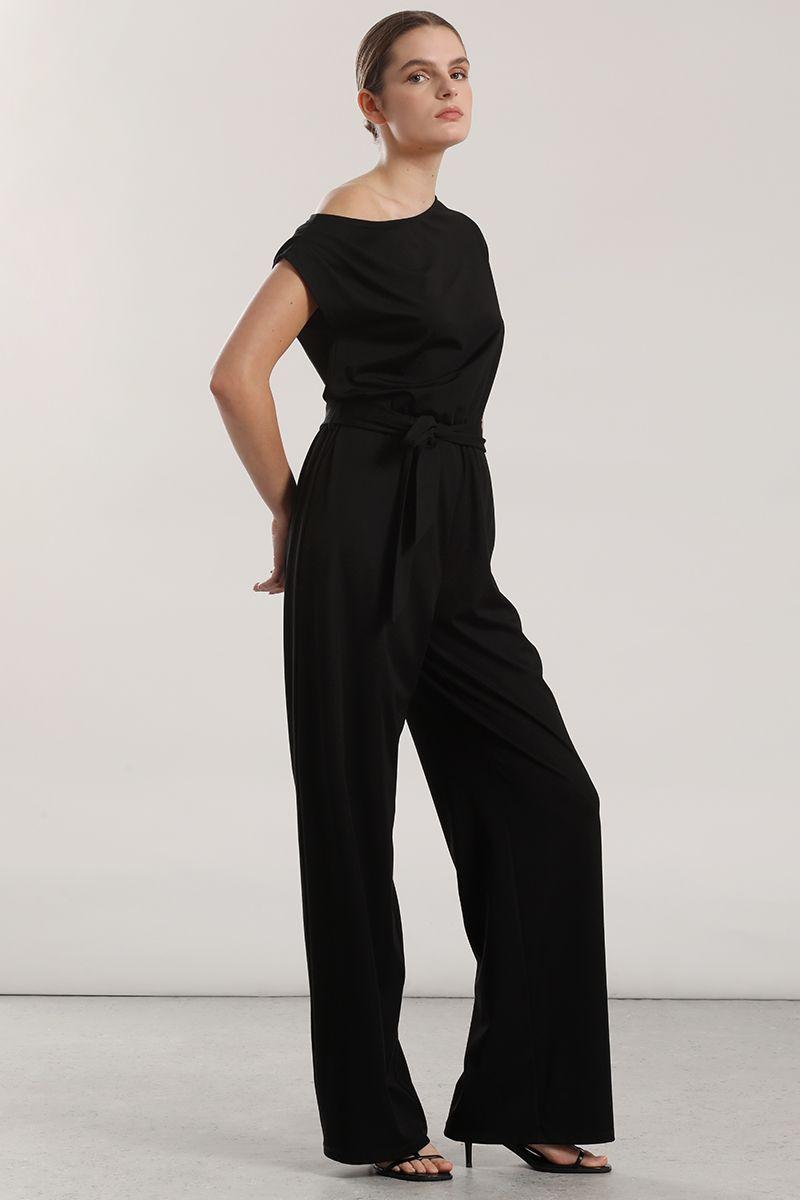 Enterito recto mujer Liola negro-3