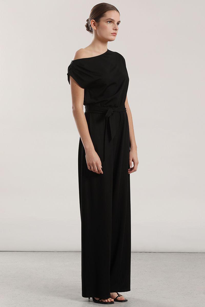 Enterito recto mujer Liola negro-6