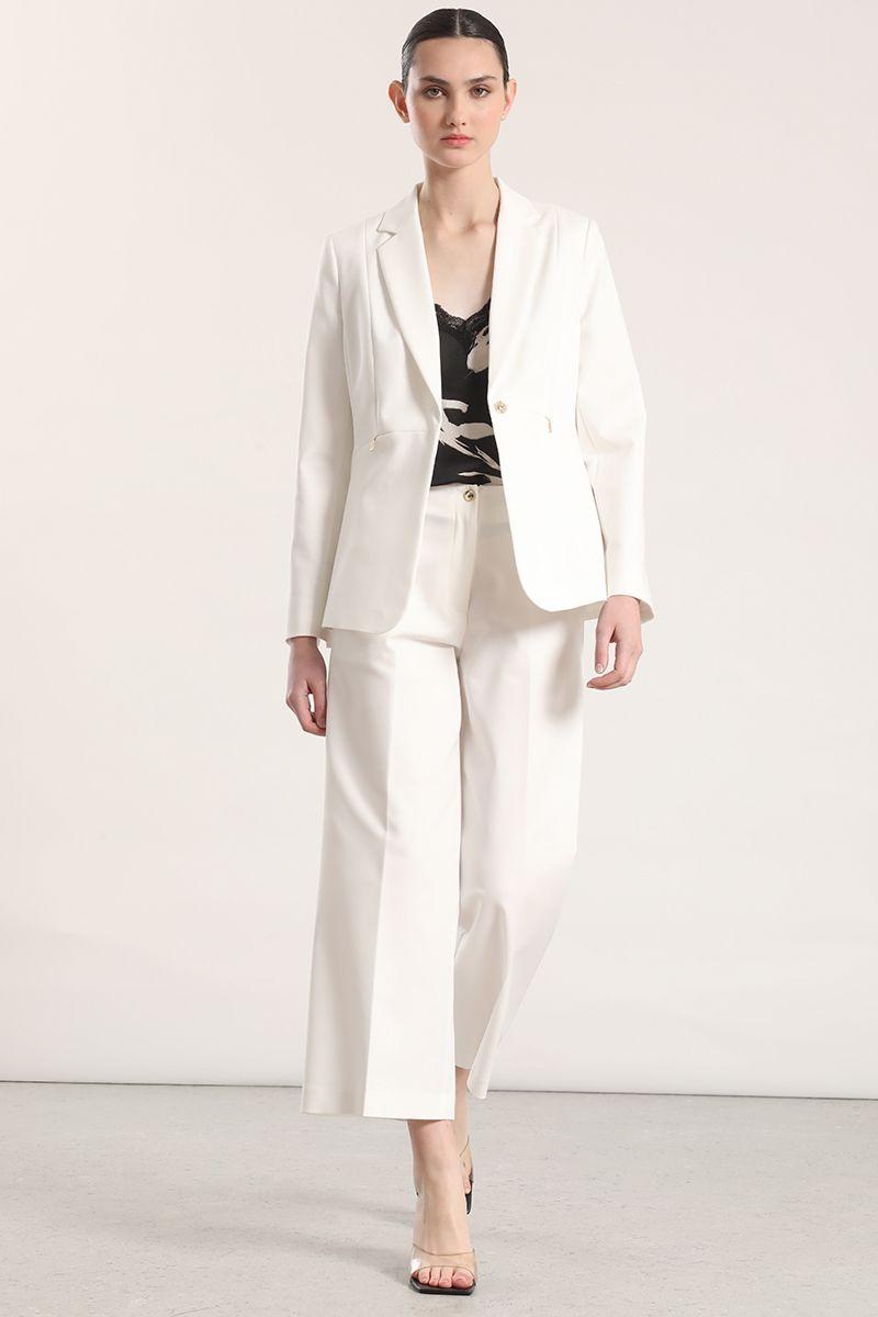 Pantalón ancho cropped Liola mujer crudo-2