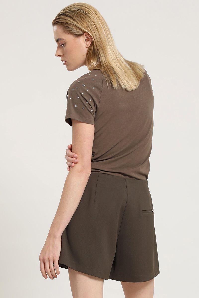 Short con pliegues, topo Liola-4