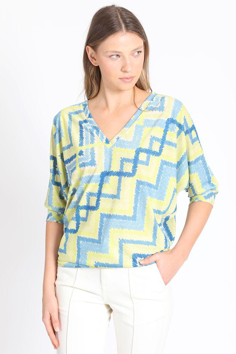 Bluson Estampado Amarillo Liola-1