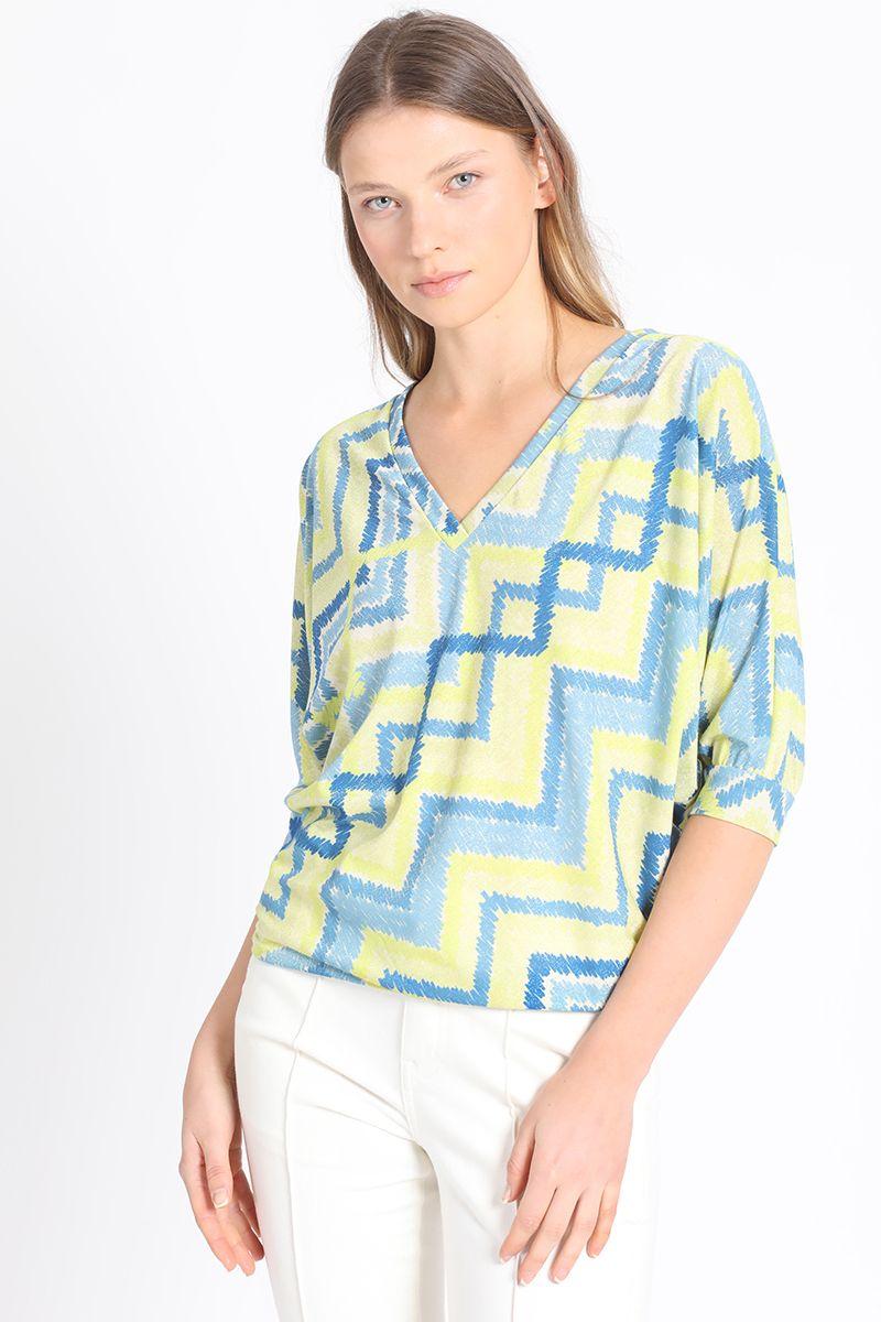 Bluson Estampado Amarillo Liola-3