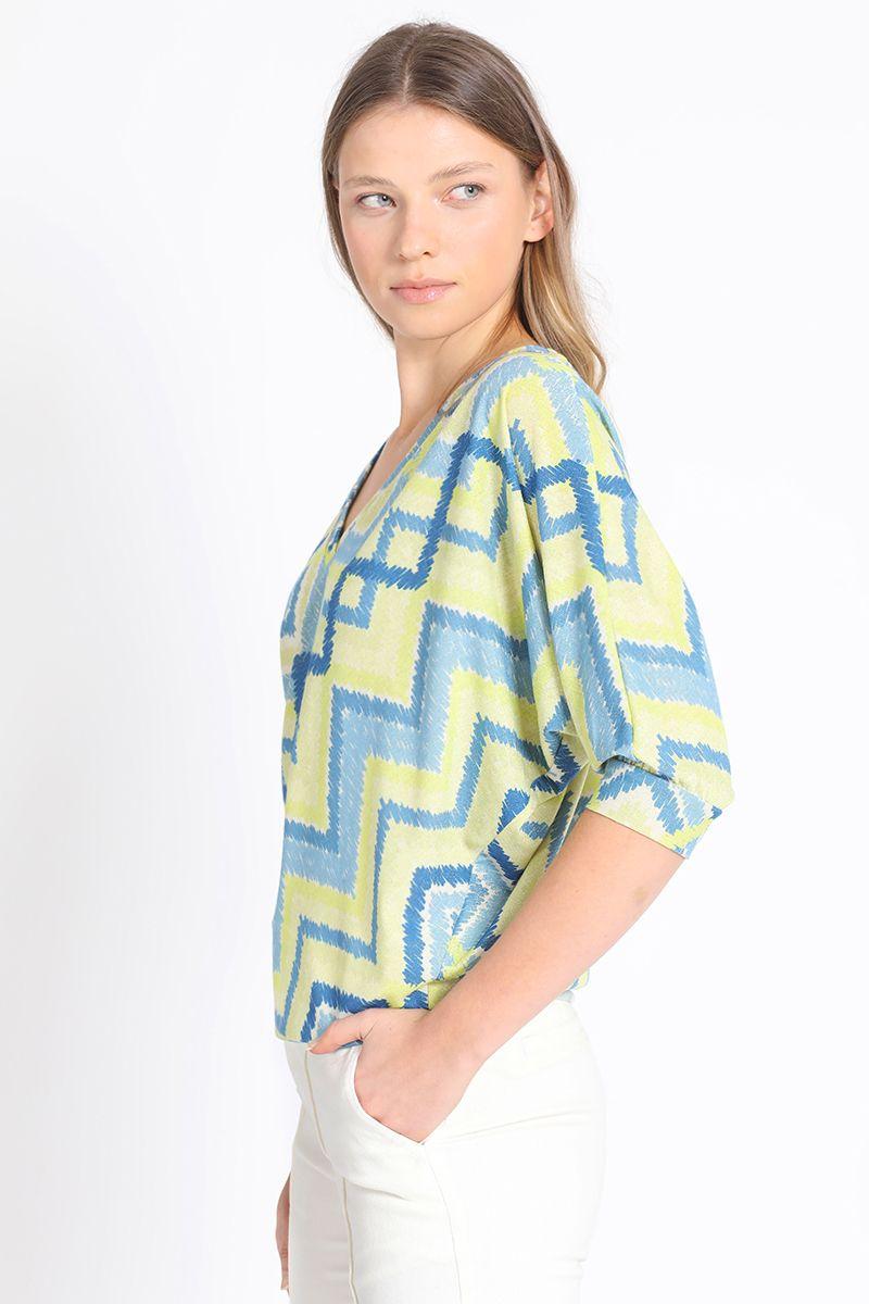 Bluson Estampado Amarillo Liola-4