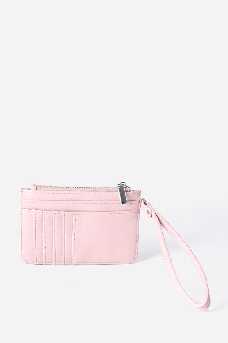 Monedero acolchado tachas liola rosa-2