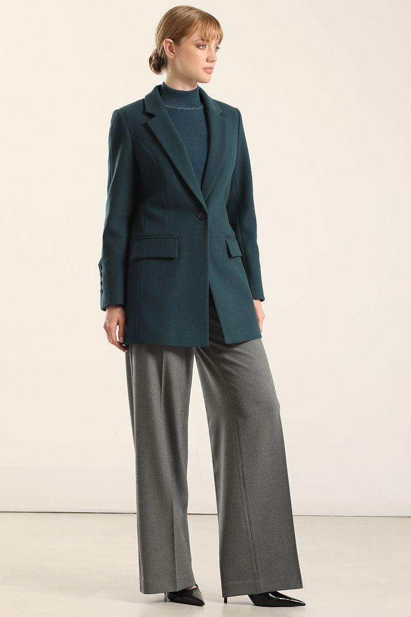 Chaqueton basico, muflon turquesa Liola-0