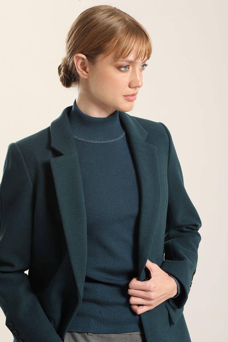 Chaqueton basico, muflon turquesa Liola-2