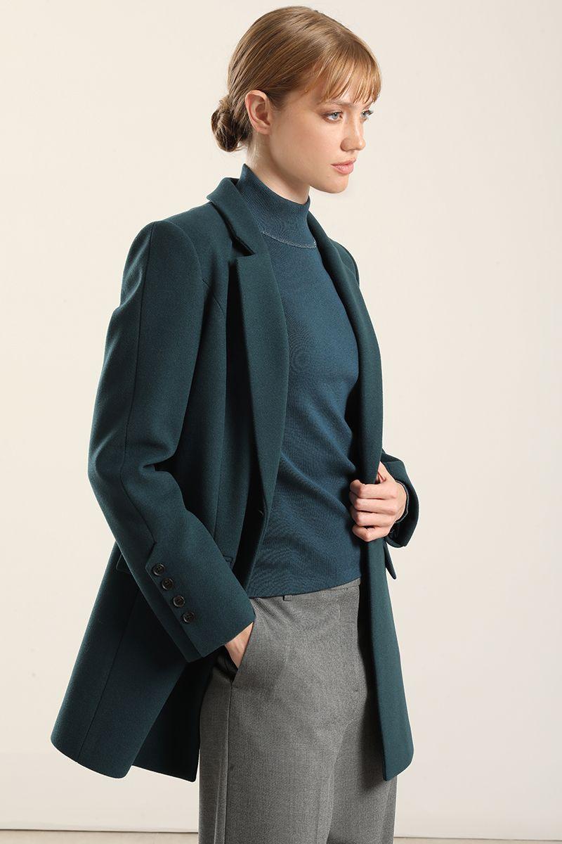 Chaqueton basico, muflon turquesa Liola-3