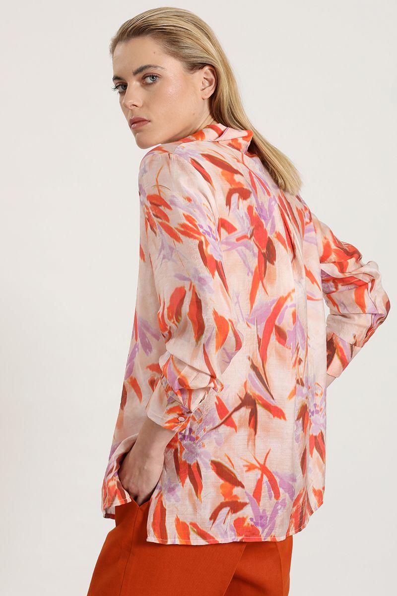 Blusa estampada, rosa Liola-3
