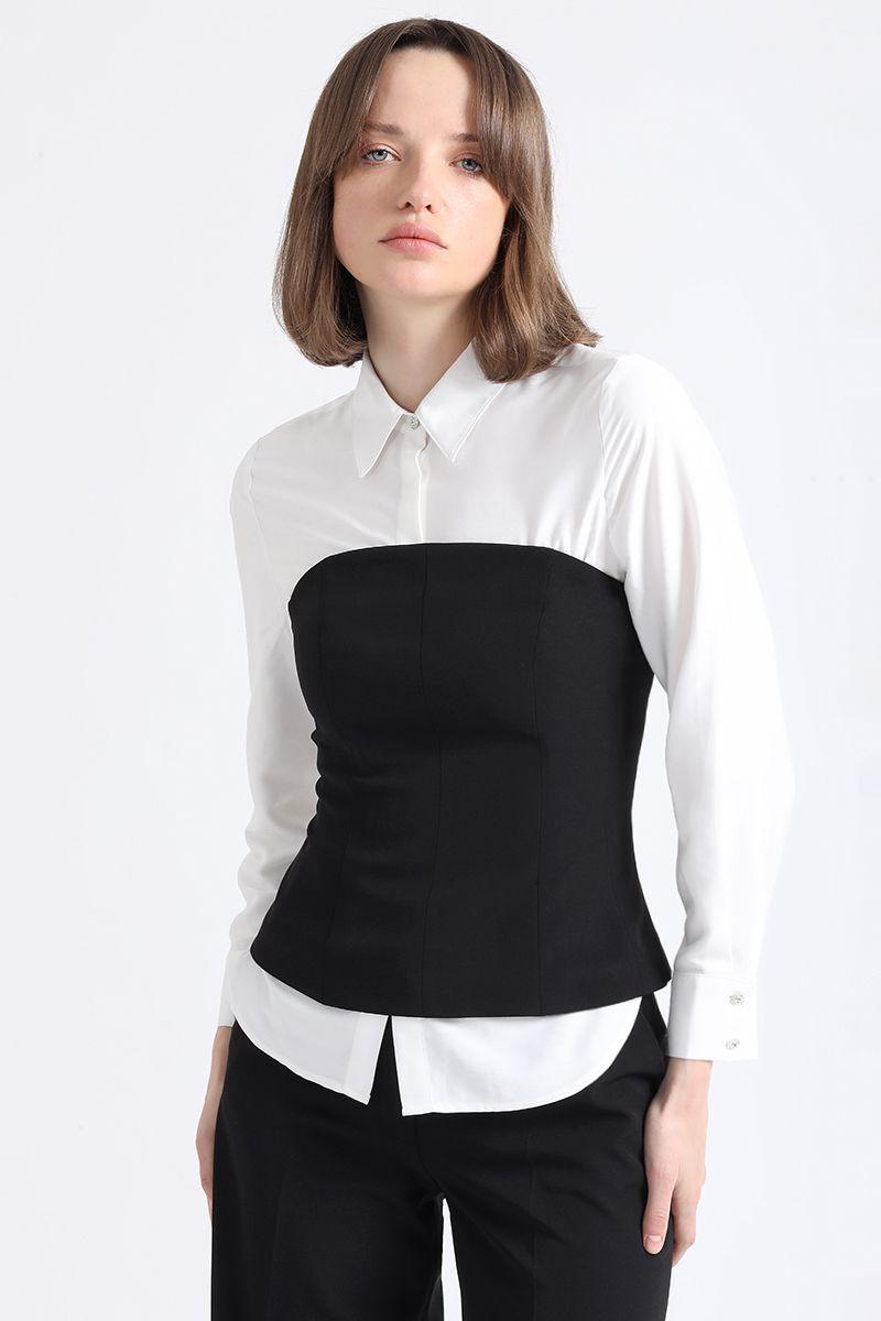 Top Strapless Barbas, Negro Liola-4