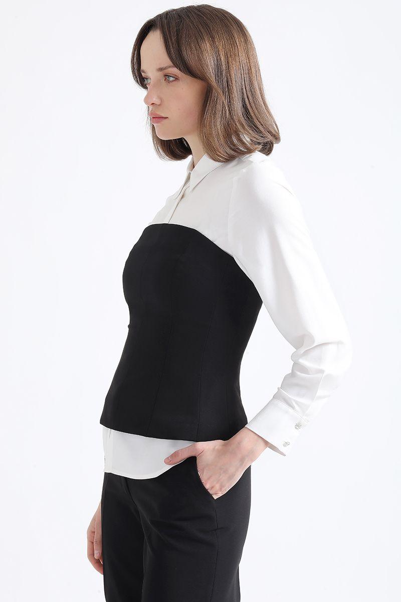 Top Strapless Barbas, Negro Liola-5