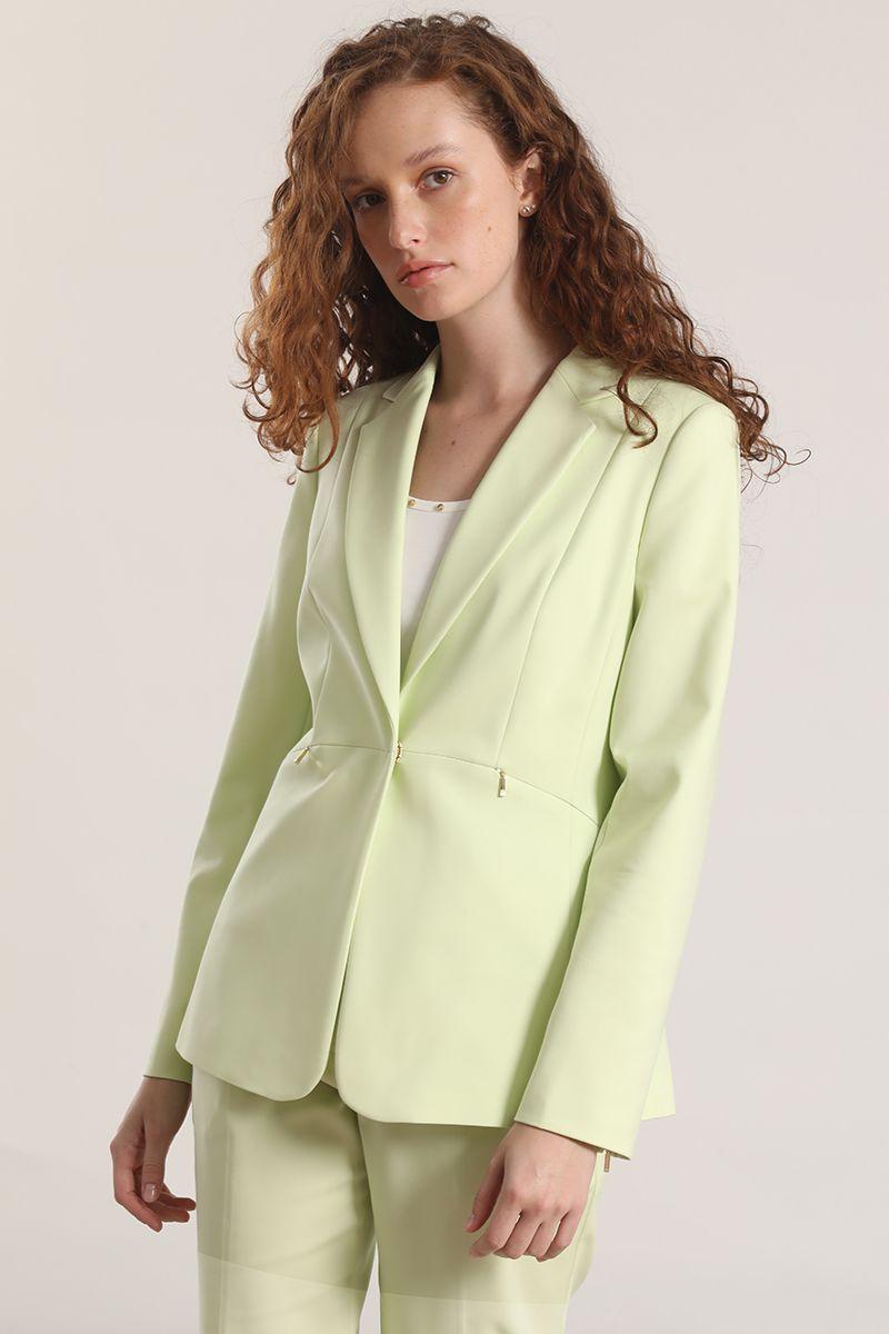 Blazer entallado Liola mujer pistacho-2
