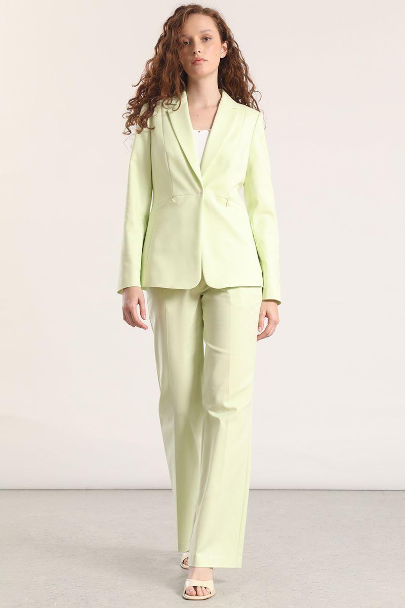 Blazer entallado Liola mujer pistacho-5