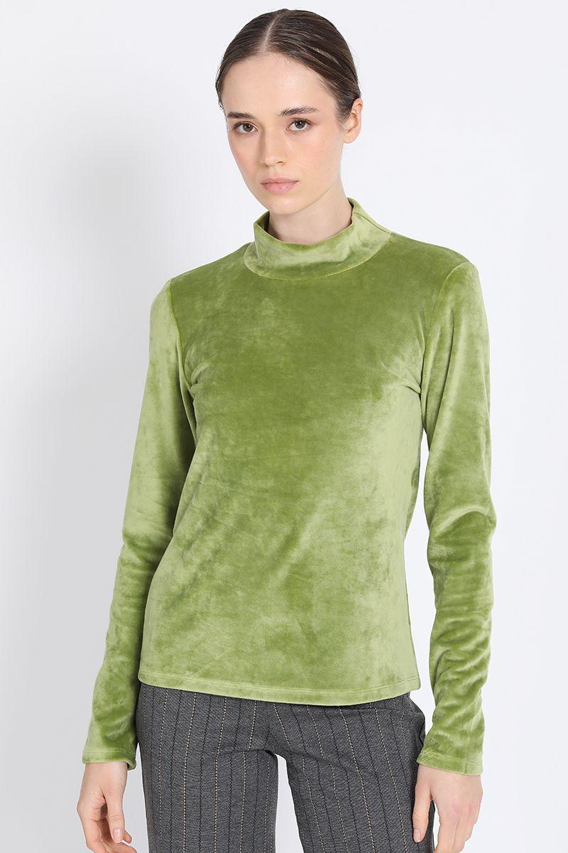 Beatle Terciopelo Verde Liola-1