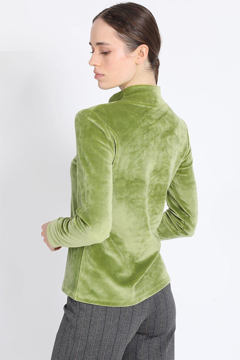 Beatle Terciopelo Verde Liola-3