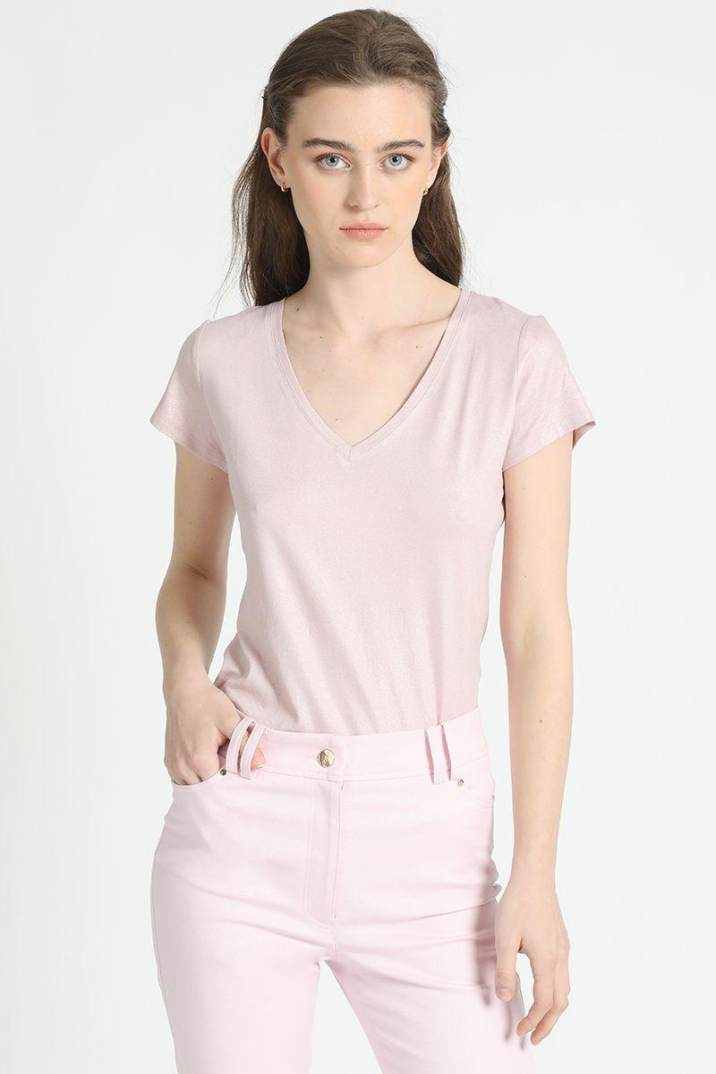 Polera Folia Rosa Liola-0