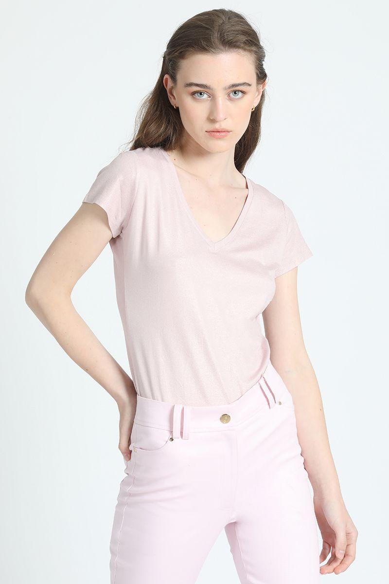 Polera Folia Rosa Liola-2