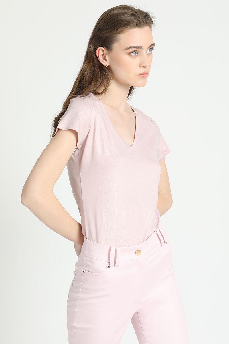 Polera Folia Rosa Liola-3